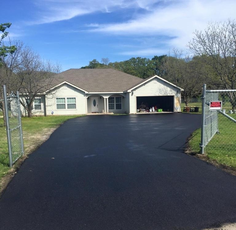 Original Asphalt residential paving in Florida